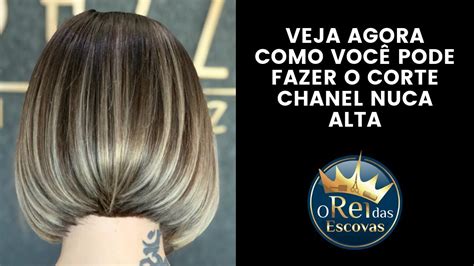 APRENDA A FAZER O CORTE CHANEL NUCA ALTA! COM 